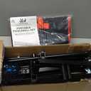 Portable Pickleball Net for Driveway, 22FT Regularion Size Pickle Ball Net Set for Indoor and Outdoor Use, Weather Resistant Metal Frame (Blue & Green)