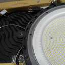 6 Pack 200W UFO LED High Bay Light, 29500lm 5000K Shop Lights for Warehouse, 5' Cable with Plug AC110-277V, Waterproof Commercial Lights for Barn Workshop Garage Factory Warehouse Gym ETL Listed