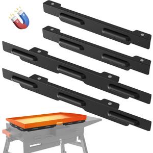 Wind Guards for Blackstone 28" Griddle, MeWeBlue Blackstone Accessories Fit for Grill, MeWeBlue 5016 Magnetic Stainless Steel Wind Screens Protect Flame Hold Heat, Compatible with Hood