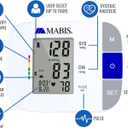 MABIS Universal Talking Blood Pressure Monitor, Upper Arm, Irregular Heartbeat Detection, 396-Reading Memory Storage for 4 User Profiles, FSA & HSA Eligible