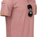 V VALANCH Mens Polo Shirts Short Sleeve Moisture Wicking Golf Polo Athletic Collared Shirt Tennis T-Shirt Tops, 3XL