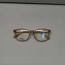 Madison Avenue Square Vintage TR90 Blue Light Blocking Reading Glasses for Women, Anti Eyestrain/Glare Computer Readers