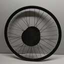 MTB Wheel 24"/26" Bike Wheelset, Bicycle Rim, Front Wheel-Quick Release Disc Brake, Rear Wheel-Bolt-on Axle, 36 Spoke, Compatible 6-9 Speed Cassette, Aluminum Alloy