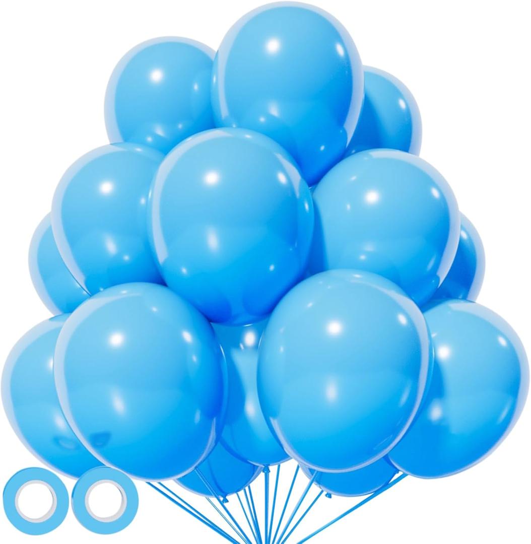 Burgundy Latex Balloons Kit - 110PCS Party Balloons, 12'' Helium Balloon Set with Ribbon, Perfect for DIY, Birthday, Baby Shower, Wedding, Anniversary & Holiday Decoration, Pack of 3