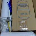 SimPure T1-100ALK Alkaline Reverse Osmosis Water Filter, Mineral Reverse Osmosis System 7 Stage, NSF/ANSI 58 Certified, Under Sink RO Water Filtration System 100 GPD with Tank, Build in Pump