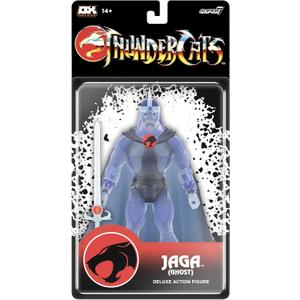 Super7 Deluxe Thundercats Ghost Jaga - 7" Thundercats Action Figure with Accessories - Classic Cartoon Collectibles and Retro Toys | Thundercats 7 Inch Action Figure Deluxe - Ghost Jaga