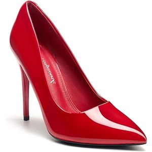 Womens High Heels 4 Inch Closed Pointed Toe Pumps Stiletto Heels for Women Dress Sexy Wedding Pumps Size 10 (Red) 
