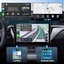10.1 Inch IPS Touchscreen Android 14 Car Stereo for Honda CR-V 2012-2016 with Wireless CarPlay & Android Auto 2+32GB Car Radio, Support GPS, WiFi, Bluetooth, FM Radio, Backup Camera, SWC, Dual USB