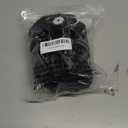 BECROWM Waterproof Dog Boots for Small/Medium Dogs -Dog Paw Protectors Dog Suspender Boots Anti-Slip Pet Shoes for Outdoor Walking, Reflective Stay-On, Dirt-Proof Comfortable Booties (Black, Medium)