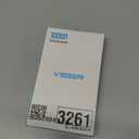 VEGER Portable Charger with Built-in AC Plug and Cables, All in One 10000mAh Ultra Slim Power Bank Travel Essentials, 15W Fast Charging Battery Pack Compatible with iPhone, Samsung, Android (Navy)