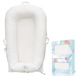 Corduroy Baby Lounger Cover for Dockatot Deluxe + | 100% Cotton Hypoallergenic Newborn Premium Quality Spare Cover(Cover Only) (White) Corduroy Baby Lounger Cover for Dockatot Deluxe + | 100% Cotton Hypoallergenic Newborn Premium Quality Spare Cover(Cover Only) (White)