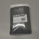 CUCRAF Grey Sheer Curtains 90 Inches Long 2 Panels Set, Semi Sheer Rod Pocket Window Treatment Voile Drapes for Living Room Bedroom(37''W x 90''L, Grey)