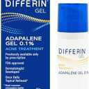 Differin Acne Treatment Gel, 90 Day Supply, Retinoid Treatment for Face with 0.1% Adapalene, Gentle Skin Care for Acne Prone Sensitive Skin, 45g Pump (Packaging May Vary)