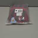 Queenmore Large Dog Sweater, Soft Fleece Vest Pullover Dog Jacket with Leash Hole, Warm Winter Dogs Clothes Cold Weather Doggy Dachshund Sweaters for Large Dogs Cats Boy or Girl (Burgundy, L)