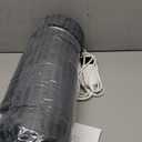 Heated Blanket Electric Full, Soft Flannel Heating Blanket with 8 Hours Auto Off 10 Fast Heating Levels Machine Washable Sherpa Heated Blanket with Overheating Protection (Gray)