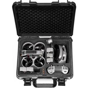 Lekufee Waterproof Hard Carrying Case for DJI Avata 2,Fly More Combo,Goggles 3(NOT for Goggles N3),RC Motion 3,FPV Remote Controller 3 and Accessories(Case Only)