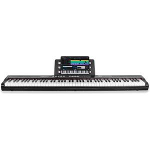 STRICH 88 Key Digital Piano Full Size Electric Keyboard with Semi-Weighted Sensitive Keys, Sustain Pedal, Music Rest 900 Sounds, 700 Rhythms, Portable Design, Black, SEP-150N