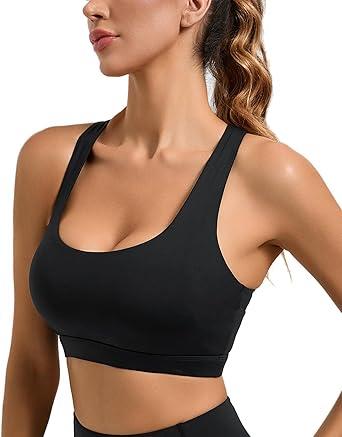 RUNNING GIRL High Impact Sports Bras for Women High Support Women’s Sports Bra Racerback Workout Running Bra M