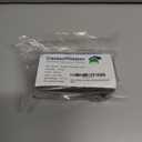 CasterMaster Anti Slip Furniture Pads Rectangular Rubber Caster Cups - 2 x 4 in Brown Pack of 4 - Non Slip Floor Protectors for Chairs & Hardwood Floors - Quiet Rubber Feet