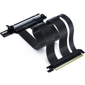 PCIe 5.0 Riser Cable 300mm, 128GB/s High-Speed Bandwidth for GPU Vertical Mount, Compatible with RTX 5090/4090 & RX 9070/7900, Backward Compatible with PCIe 4.0/3.0