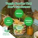 Nongshim Soon Cup Noodle Soup, Veggie, 2.6 Ounce (Pack of 6)