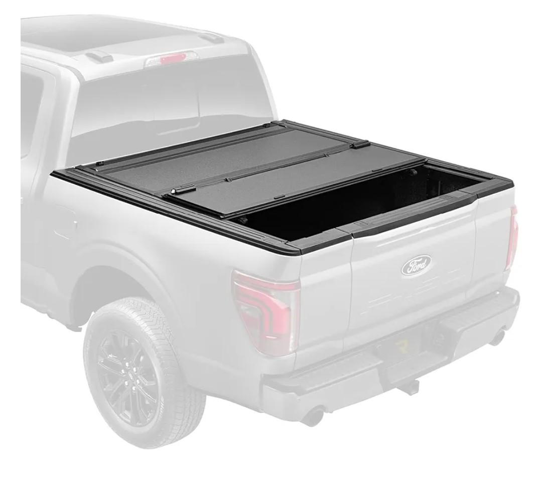 RealTruck BAK BAKFlip MX4 Hard Folding Truck Bed Tonneau Cover | 448339 | Fits 2021-2026 Ford F-150 (incl. Raptor/Lightning) 5' 7" Bed (67.1")