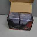 Ultra Pro Semi Rigid Card Holder 1/2" Lip – Clear PVC Sleeves for Trading Cards – Fits 2.5" x 3.5" up to 35pt – Card Grading Sleeves for Storage, Shipping, TCG & Collector Protection – 200 Pack