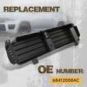 Active Grille Shutter Assembly with Actuator Motor Fit for Jeep Cherokee KL Series 2019-2023# 68412008AC