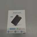 Wallet Finder Tracker Card, Wireless Charging Wallet Tracker, Works with Apple Find My (iOS Only), Find My Wallet, Luggage, car, Backpack and More, IP68 Waterproof