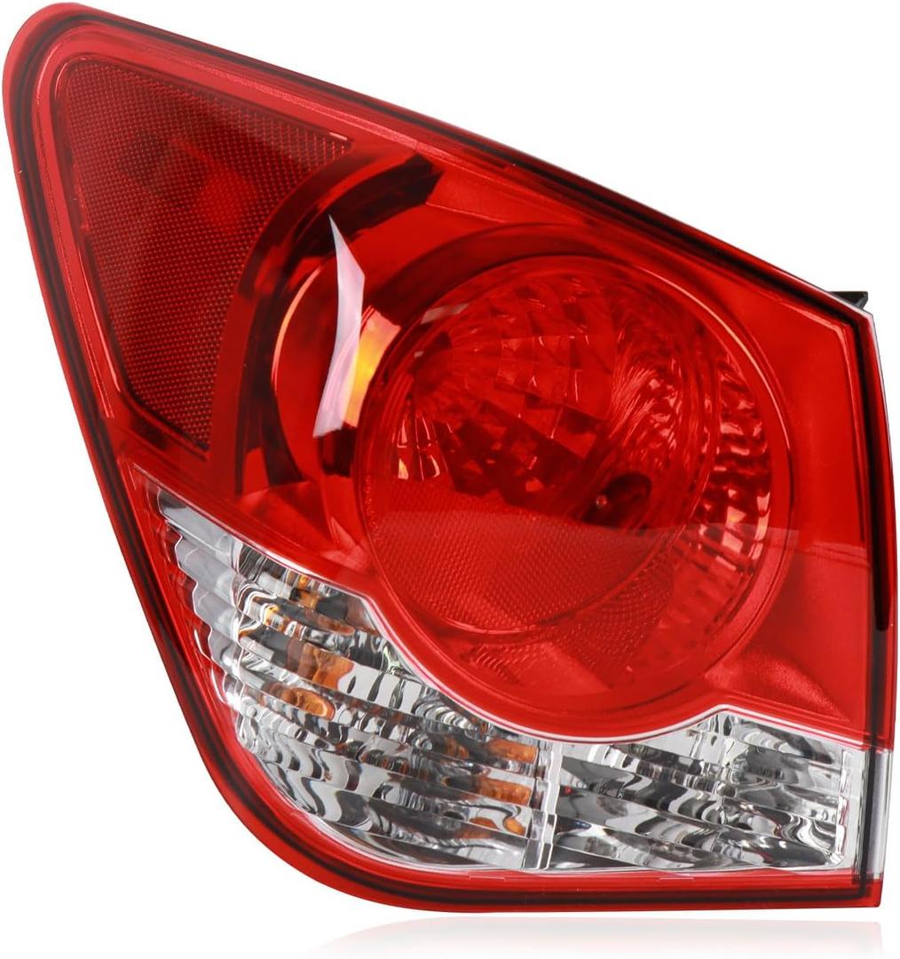 Tail lights Assembly Compatible with 2011-2015 Chevy Cruze 2016 Cruze Limited OE Style Left Outer Rear Light Taillights Replacement for 96828250 GM2804107