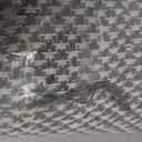 DII 100% Cotton Basket Weave Throw for Indoor/Outdoor Use Camping Bbq's Beaches Everyday Blanket, 50 x 60, Woven Stripe, Gray