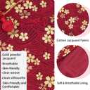 MAMORE Dog Shirts Dress, Elegant Embroidery Couple Dog Clothes for Girl Boy Small Medium Dogs Puppy Cats Set (Red Dress, Large)