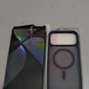 TORRAS Stronger Magnetic & Shockproof for iPhone 17 Pro Max Case, Fit for MagSafe, Military Grade Drop Protection, Camera Control, DIY Button, Slim for iPhone 17 Pro Max Case Translucent Deep Blue