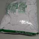 Cocktail Table Covers - 2 Pack 24"x 43" White Cocktail Table Tablecloth with Natural Wavy Round Skirt for Bar Wedding Party Banquet