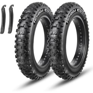 MOHEGIA Ebike Fat Tire: 20x4.0/26x4.0 Inch E-Bike Mountain Bicycle Tire Replacement, High-Performance and All-Terrain Folding Electric MTB Tire with Offroad or Trail Riding