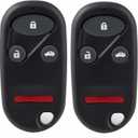 Key Fob Replacement Compatible with for Honda CRV CR-V 2002 2003 2004 Keyless Entry Remote Car Key OUCG8D-344H-A2pcs