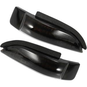 Motoforti Side Mirror Turn Signal Light, for Toyota Camry 2012-2017, Plastic, 81740-52050, 81730-52100, Black, 2pcs