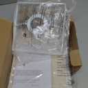 Drum Lampshades Set of 2, Natural Linen Lampshades 13" Top x 13" Bottom x 10" High, Easy Assembly Replacement Fabric Lampshades for Table Lamps Floor Lamps, Beige Color Lampshade