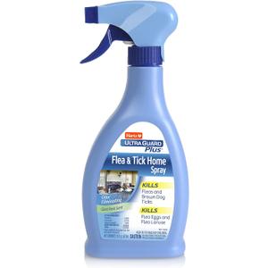 Hartz UltraGuard Plus Flea & Tick Home Spray, Kills Fleas and Ticks, Clean Fresh Scent, 16 Ounce