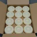 Aignis 36pcs Flameless LED Floating Candles Battery Operated, 120+ Hours Glow Time, 3 Inch Ivory Plastic Tealights, Cozy Light for Romantic Pool/Bathtub/Hot Bath/Wedding Centerpiece Decor