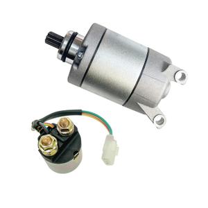 Starter & Relay Replacement for Honda TRX450ER 2006 2007 2008 2009 2012 2013 2014,31200-HP1-601 18922 SMU0405 410-54088 SM-14,2006-2014 TRX450ER Starter,Starter Replacement for Honda TRX450ER