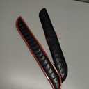 2Pcs Black Rubber Adhesive Front Rear Bumper Guard Protector for Auto Car (id: 22d 18f 185 67a 7ea