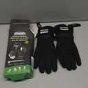 Hikenture Ski Gloves for Men&Women, 3M Thinsulate Waterproof Snow Gloves, Insulated Touchscreen Snowmobile Gloves for Cold Weather, Windproof Warm Skiing Gloves with Pocket (X-Large, Black)