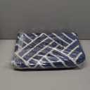 OLANLY Indoor Door Mat, 40x32 Inch, Dirt Resistant and Absorbent, Non-Slip Rubber Backing Floor Mats, Easy Clean Low-Profile Doormat for Entryway, Front Door, and Inside Entrance, Navy