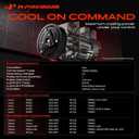 A-Premium A/C Compressor with Clutch Compatible with Toyota Camry 2012-2017, Highlander 2011-2013, Sienna 2011-2016, Avalon 2013-2018 & Lexus ES350 2013-2018, RX350 2010-2015, V6 3.5L