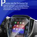 2pack 2026 Subaru Forester Nano Screen Protector for 2025 2026 Subaru Forester Premium/Sport/Limited/Touring (Hybrid) Wilderness Screen Protector 11.6Inch Accessories