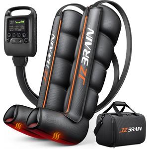 Professional Sequential Air Compression Boots for Athletes, Small
Cordless, Fast Recovery & Circulation, 5 Air Chamber, 6 Smart Mode, 13 Custom Zone, 8 intensity, 3500 mAh, 2 Level Foot Heat