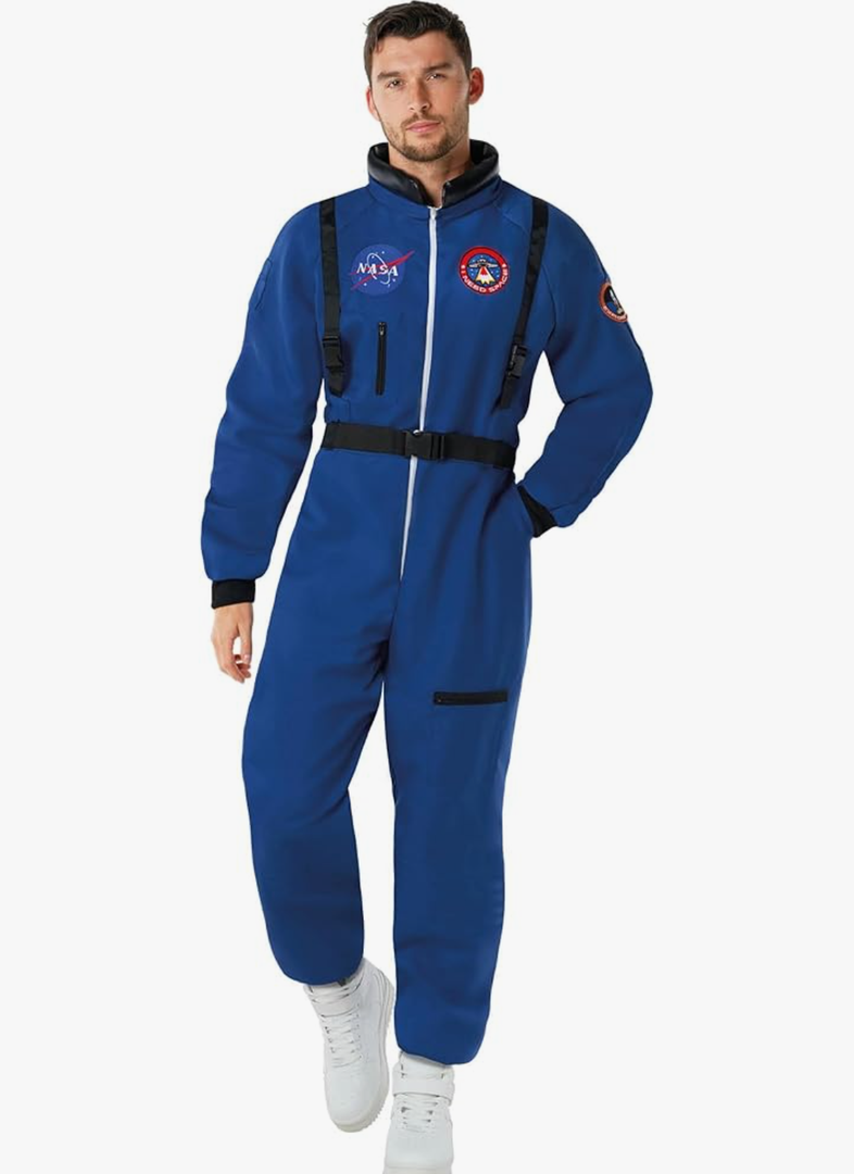 Morph Astronaut Costume Adult, Space Suit Men, Mens Halloween Costume Astronaut Suits, Nasa Space Suit Adult, Medium