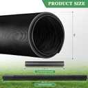 4"×65ft Spliceable Extra Expandable Landscaping Drain Pipe, 4 Flexible Corrugated Downspout Drain Pipes with 3 Connectors Black for Outdoor Gutter Extension, Pond Pump, Rainwater Drainage