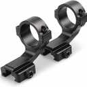 GOTICAL Offset Reversible 1 inch Diameter Rifle Scope Rings 1" Scope Mount Offset Cantilever 25.4mm Rings